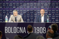 Bologna, conferenza stampa di presentazione del nuovo CT del Bologna Calcio Vincenzo Italiano