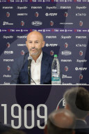 Bologna, conferenza stampa di presentazione del nuovo CT del Bologna Calcio Vincenzo Italiano