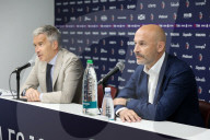 Bologna, conferenza stampa di presentazione del nuovo CT del Bologna Calcio Vincenzo Italiano