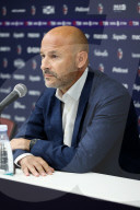Bologna, conferenza stampa di presentazione del nuovo CT del Bologna Calcio Vincenzo Italiano