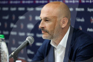 Bologna, conferenza stampa di presentazione del nuovo CT del Bologna Calcio Vincenzo Italiano