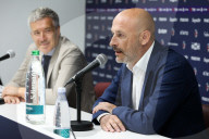 Bologna, conferenza stampa di presentazione del nuovo CT del Bologna Calcio Vincenzo Italiano