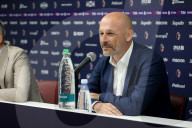 Bologna, conferenza stampa di presentazione del nuovo CT del Bologna Calcio Vincenzo Italiano