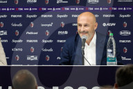 Bologna, conferenza stampa di presentazione del nuovo CT del Bologna Calcio Vincenzo Italiano