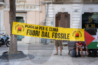 Dinner of the Poor' demonstration in Brindisi - 13 Jun 2024