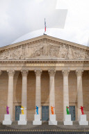 National Assembly In The Colours Of The Paris 2024 - Paris