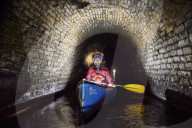 Paddle under the Pennines: longest and deepest UK canal tunnel opens for canoe trips
