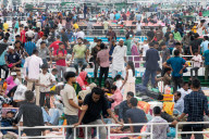 Eid Journey, Dhaka, Bangladesh - 14 Jun 2024