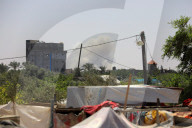 Smoke plumes billow in Rafah in the southern Gaza Strip