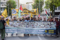 Protest demanding justice over migration shipwreck, Athens, Greece - 14 Jun 2024