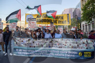 Protest demanding justice over migration shipwreck in Athens, Greece - 14 Jun 2024