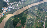 The Pearl River Turbid After Rainstorm