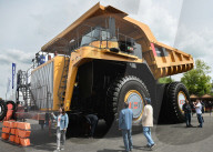 Mining technologies exhibit in Russia