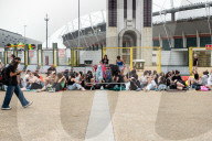 Fans in coda per il concerto di Ultimo allo Stadio Olimpico Grande Torino