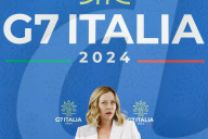 Borgo Egnazia - Giorgia Meloni's Press Conference at the End of the G7, Italy - 15 Jun 2024