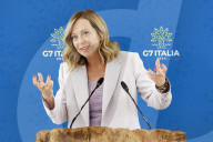 Borgo Egnazia - Giorgia Meloni's Press Conference at the End of the G7, Italy - 15 Jun 2024