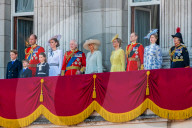 Royal Family Trooping the Colour 2024 in London., The Mall, London, UK - 15 Jun 2024