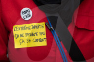 Demo Against Far Right In Paris