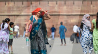 Hot Weather In Delhi-NCR, New Delhi, India - 11 Jun 2024