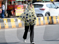 Hot Weather In Delhi-NCR, New Delhi, India - 15 Jun 2024