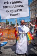 Roma Pride Parade 2024 celebrates its 30th anniversary., Rome, Rm, Italy - 15 Jun 2024