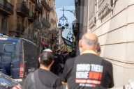 Barcelona - Pro-Israeli rally in Barcelona