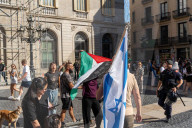 Barcelona - Pro-Israeli rally in Barcelona