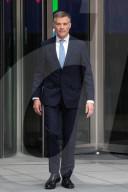 Mark Harper at the BBC in London, UK.