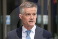 Mark Harper at the BBC in London, UK.