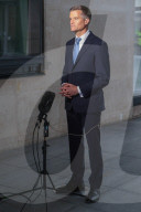 Mark Harper at the BBC in London, UK.