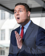 Wes Streeting at the BBC in London, UK.