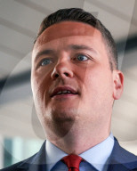 Wes Streeting at the BBC in London, UK.