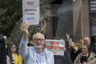 Jeremy Corbyn campaigning, general election, London, UK - 15 Jun 2024