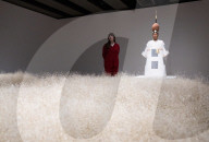 Tavares Strachan: There Is Light Somewhere exhibition at the Hayward Gallery, Southbank, London, UK.