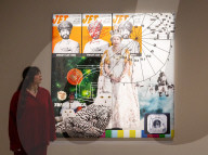 Tavares Strachan: There Is Light Somewhere exhibition at the Hayward Gallery, Southbank, London, UK.