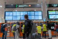 Barcelona, Resumption of train service in Catalonia