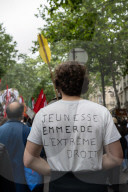 Demonstration against right-wing extremism Paris