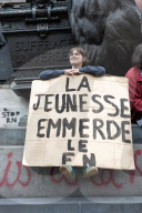 Demonstration against right-wing extremism Paris