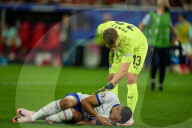 FUSSBALL - EURO 2024: Kylian Mbappe erleidet Nasenbeinbruch