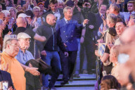 Meet Nigel Farage at Clacton Townhall, Clacton-on-Sea, Essex, UK.