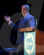 Meet Nigel Farage at Clacton Townhall, Clacton-on-Sea, Essex, UK.