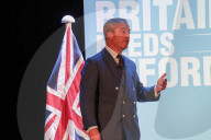 Meet Nigel Farage at Clacton Townhall, Clacton-on-Sea, Essex, UK.