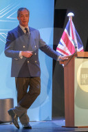 Meet Nigel Farage at Clacton Townhall, Clacton-on-Sea, Essex, UK.