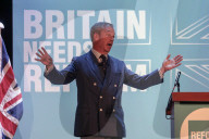 Meet Nigel Farage at Clacton Townhall, Clacton-on-Sea, Essex, UK.