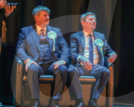 Meet Nigel Farage at Clacton Townhall, Clacton-on-Sea, Essex, UK.