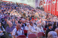 Meet Nigel Farage at Clacton Townhall, Clacton-on-Sea, Essex, UK.