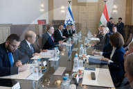 Israeli Foreign Minister in Hungary