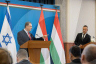 Israeli Foreign Minister in Hungary