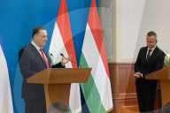 Israeli Foreign Minister in Hungary