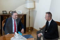 Israeli Foreign Minister in Hungary